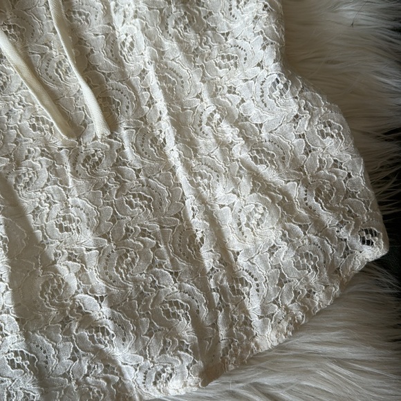 L u c k y  B r a n d • Vintage Y2K lace boho festival coastal cowgirl top - Picture 5 of 7